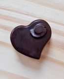 Bombones con mantequilla de maní y corazón de merengue #fat