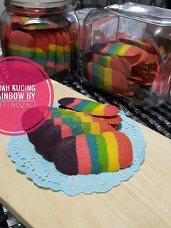 Foto resep Lidah Kucing Rainbow