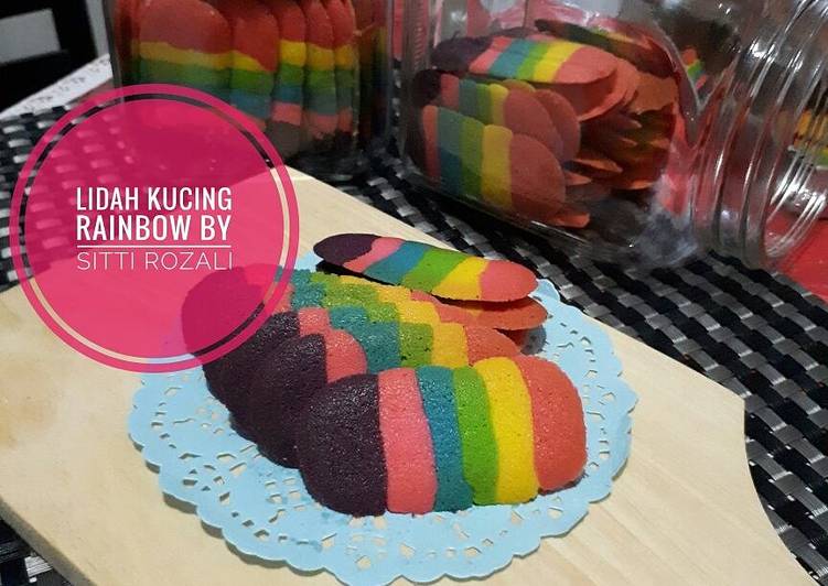 Resep: SempurnaLidah Kucing Rainbow