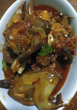 Foto resep Puyuh pedas masam.manis