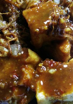Foto resep Tahu bumbu kacang