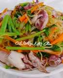 Mì xào mực