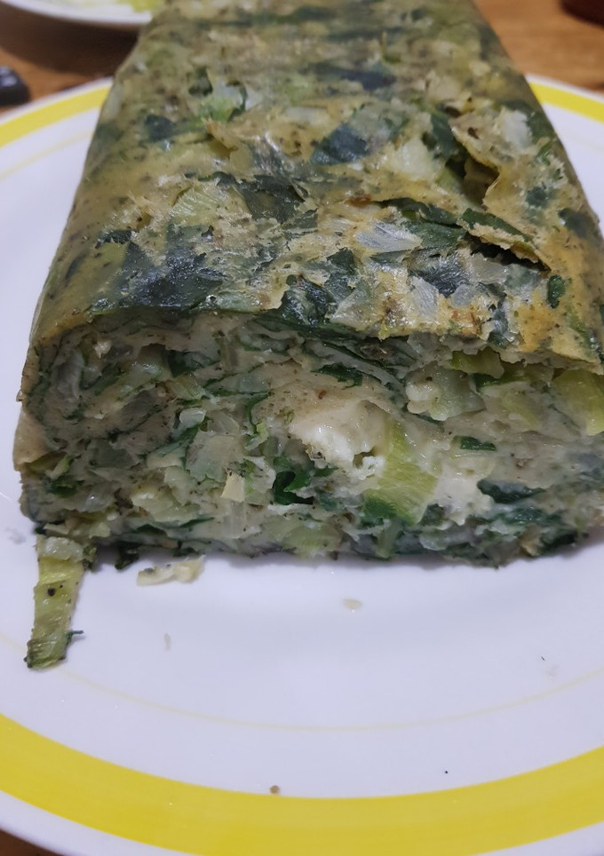 Una foto de Budín de Acelga. Rico, fácil y saludable