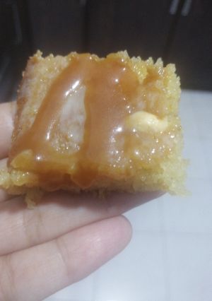 صورة لوصفة بسبوسة سهلة والطعم دماااار❤️