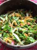 Ensalada de acelgas y zanahoria