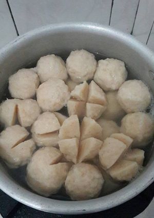 Foto resep Bakso tengiri udang kenyal
