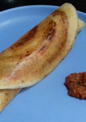 A picture of Mysore masala dosa.