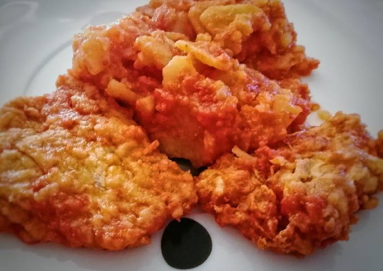 Bacalao con tomate y patatas