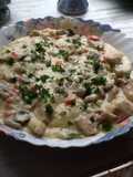 Pollo a la king