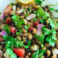 A picture of Lobiya veg.salad.