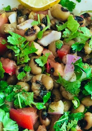A picture of Lobiya veg.salad.
