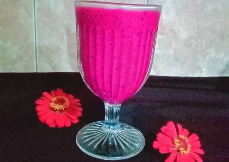 Resep Dragonfruit Smoothie Sederhana