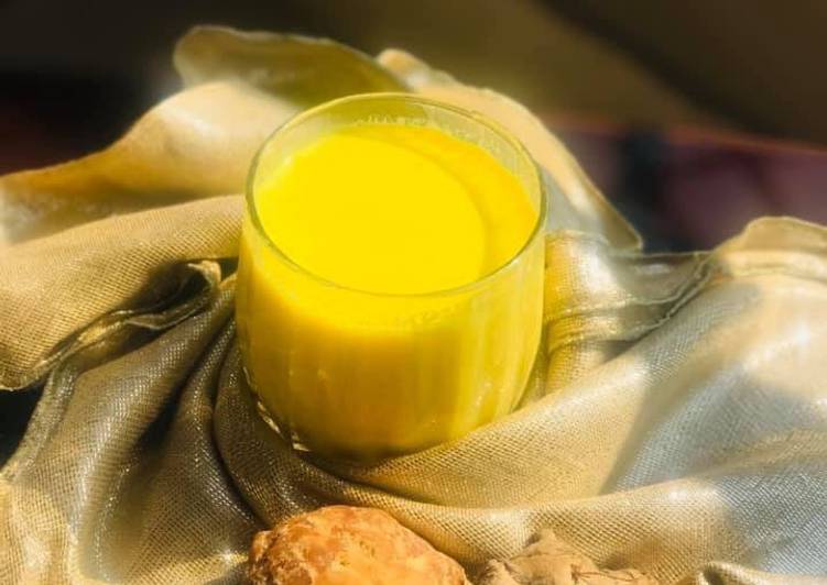 Step-by-Step Guide to Prepare Speedy Golden milk or haldii wala doodh