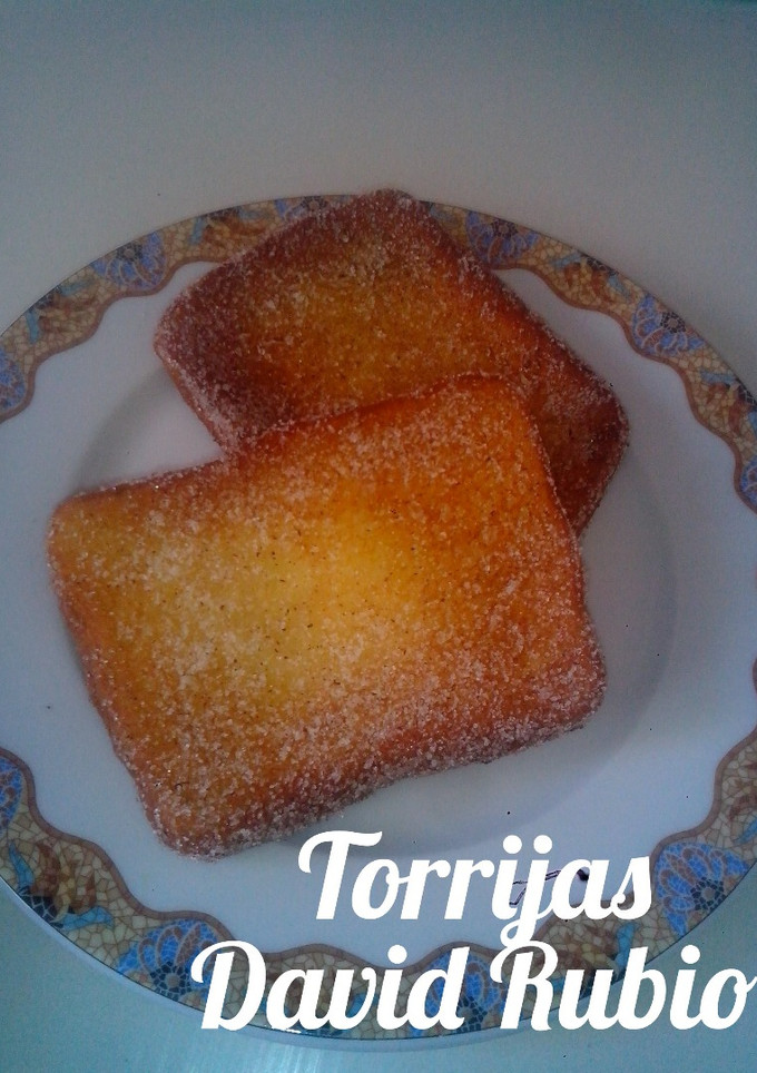 Una foto de Torrijas
