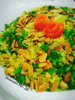 صورة لوصفة رز مبهر مع لحم مفروم 🌸