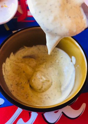 Una foto de Mayonesa con cilantro