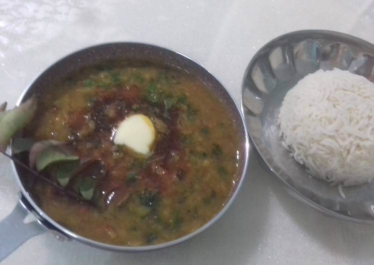 Dhaba style dal fry