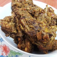 A picture of Andhra chicken fry.