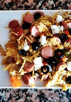 Foto de Vais querer repetir, salsichas à brás