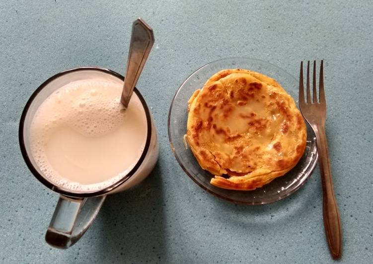 Bagaimana Membuat Roti Maryam / Canai simple anti gagal yang Enak Banget