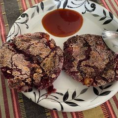 Beetroot cutlet A picture of Beetroot cutlet.