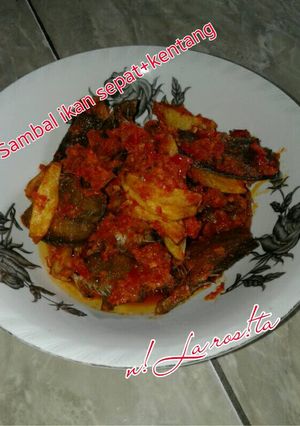 Foto resep Sambal ikan sepat+kentang goreng