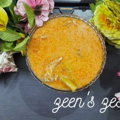 A picture of Besan Gosht wali Sojni ki Kadhi.
