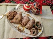 Una foto di manzo salsiccia