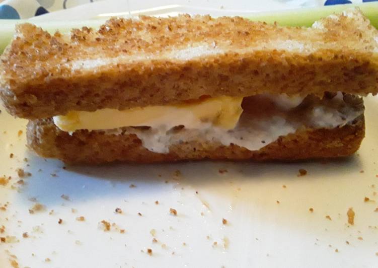 Brad's Inspired Tuna Salad Sandwich on Wheat Bread Brad's Inspired Tuna Salad Sandwich on Wheat Bread