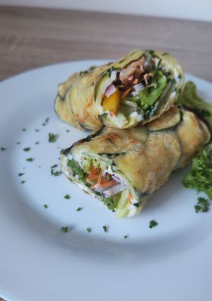 Cukkini tortillla recept fotója