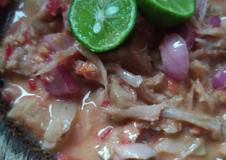 Langkah Mudah untuk Menyiapkan Kuabu cabodak (khas kuok, kampar), Lezat