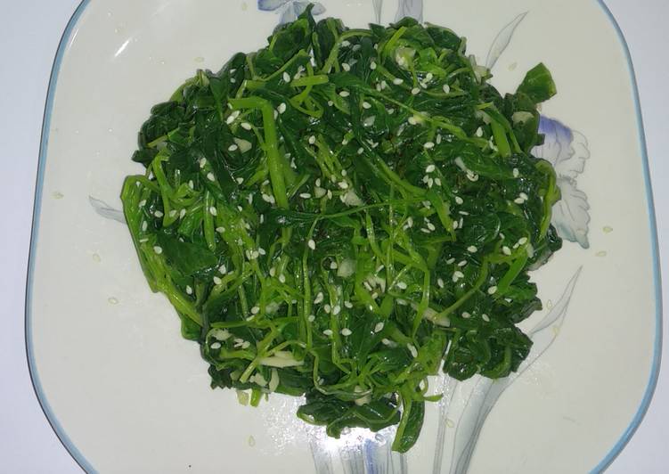 Sigeumci namul (bayam ala Korea)