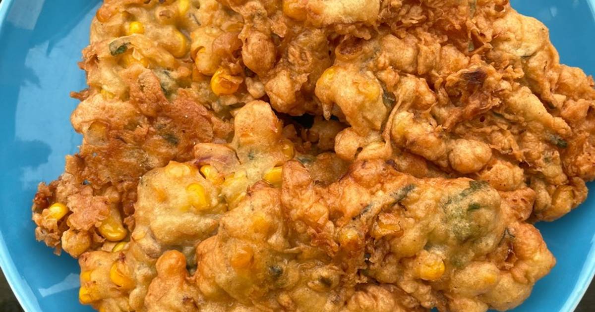 Resep Bakwan Jagung Crispy mudah murah resepsederhana anakkost Favorit Bunda
