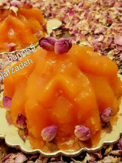 عکسی از دستور دسر کدو حلوایی (کدو تنبل)
