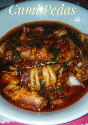 Foto resep Cumi Pedas