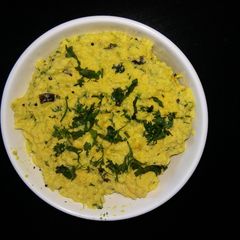 A picture of Kairi (raw mango) dal.
