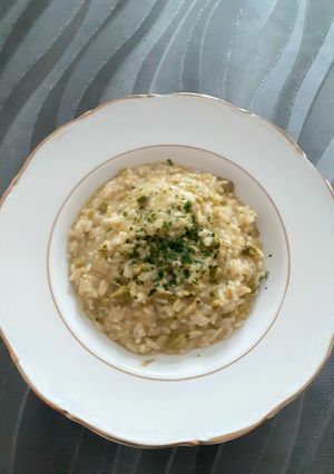 Une photo de Risotto crémeux aux asperges 😋