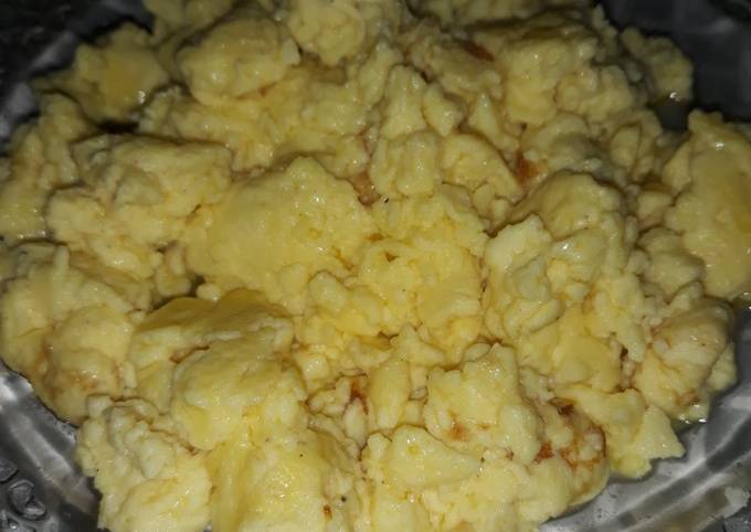 Resep Scrambled Egg Ala Mcd Oleh Kamila Fadyana Cookpad