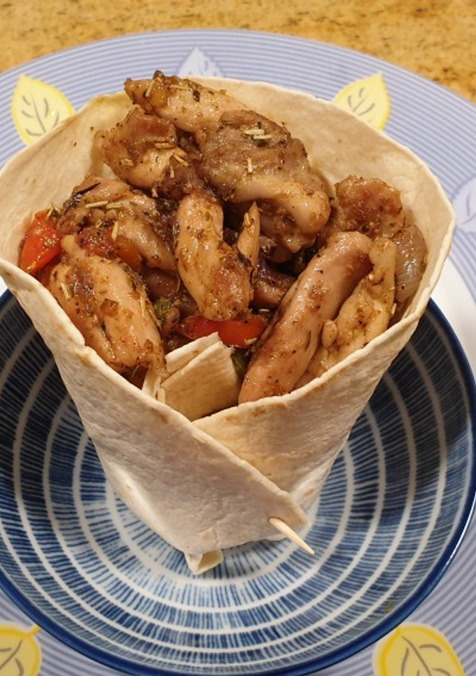 Una foto de Burritos de pollo