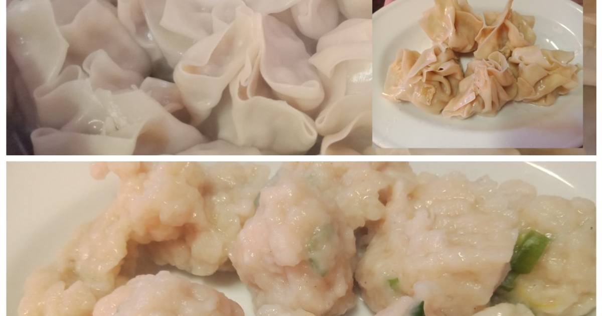 Resep Siomay Ayam Basah Dan Siomay Pangsit Simple Bgt Oleh Fiviena Eliza Dewi Cookpad