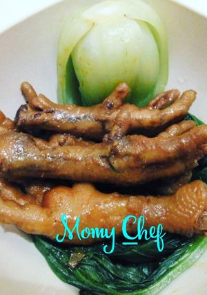 Foto resep Ceker Sawi Bumbu Mie Ayam