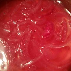 A picture of Quick Pickled Red Onions.