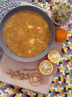 عکسی از دستور سوپ ماش