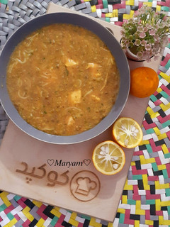 عکسی از دستور سوپ ماش