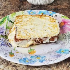 A picture of Inverted Grill cheese.