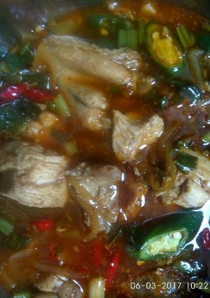 Foto resep Ayam pedas asam manis... 😋
