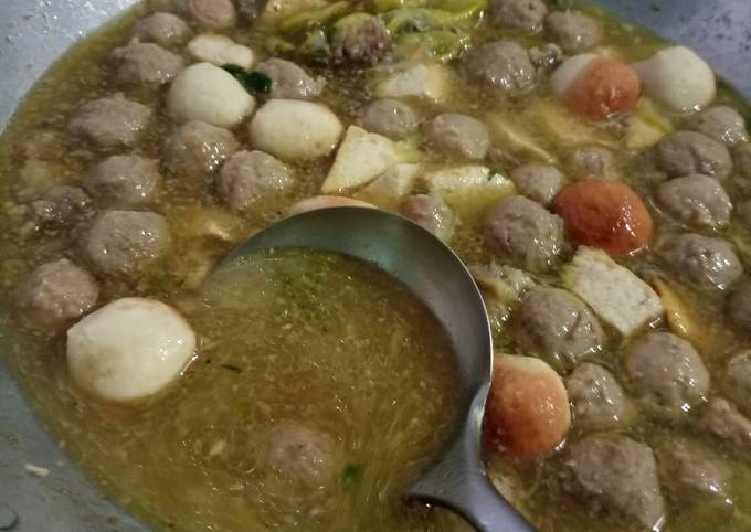 Resep Kuah bakso nyesss