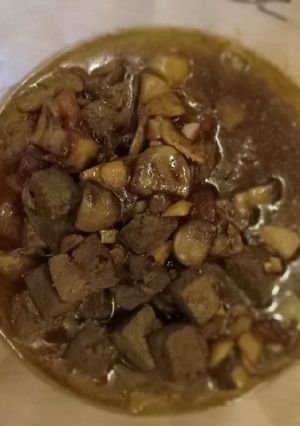 Foto resep Hati sapi saus mentega