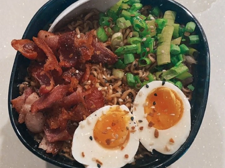 Easy Way Make Recipe American “fancy” ramen that is Delicious, Tasty}