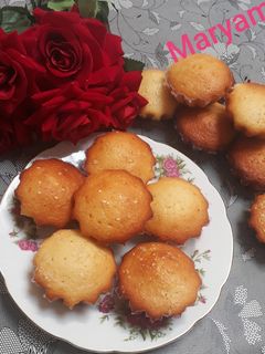 عکسی از دستور کاپ کیک وانیلی